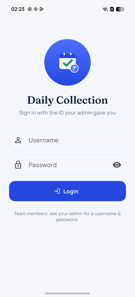 Simple, branded login